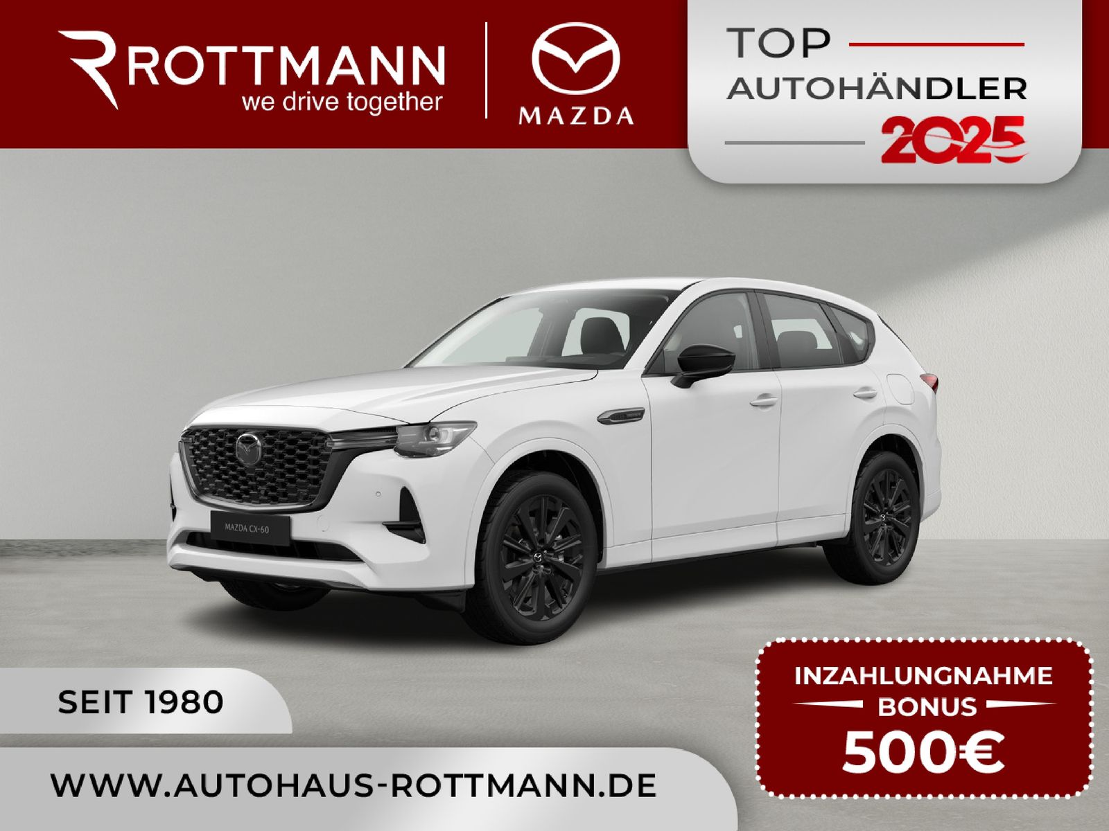 Mazda CX-60 Plug-In-Hybrid PHEV 327ps Aut. AWD Homura