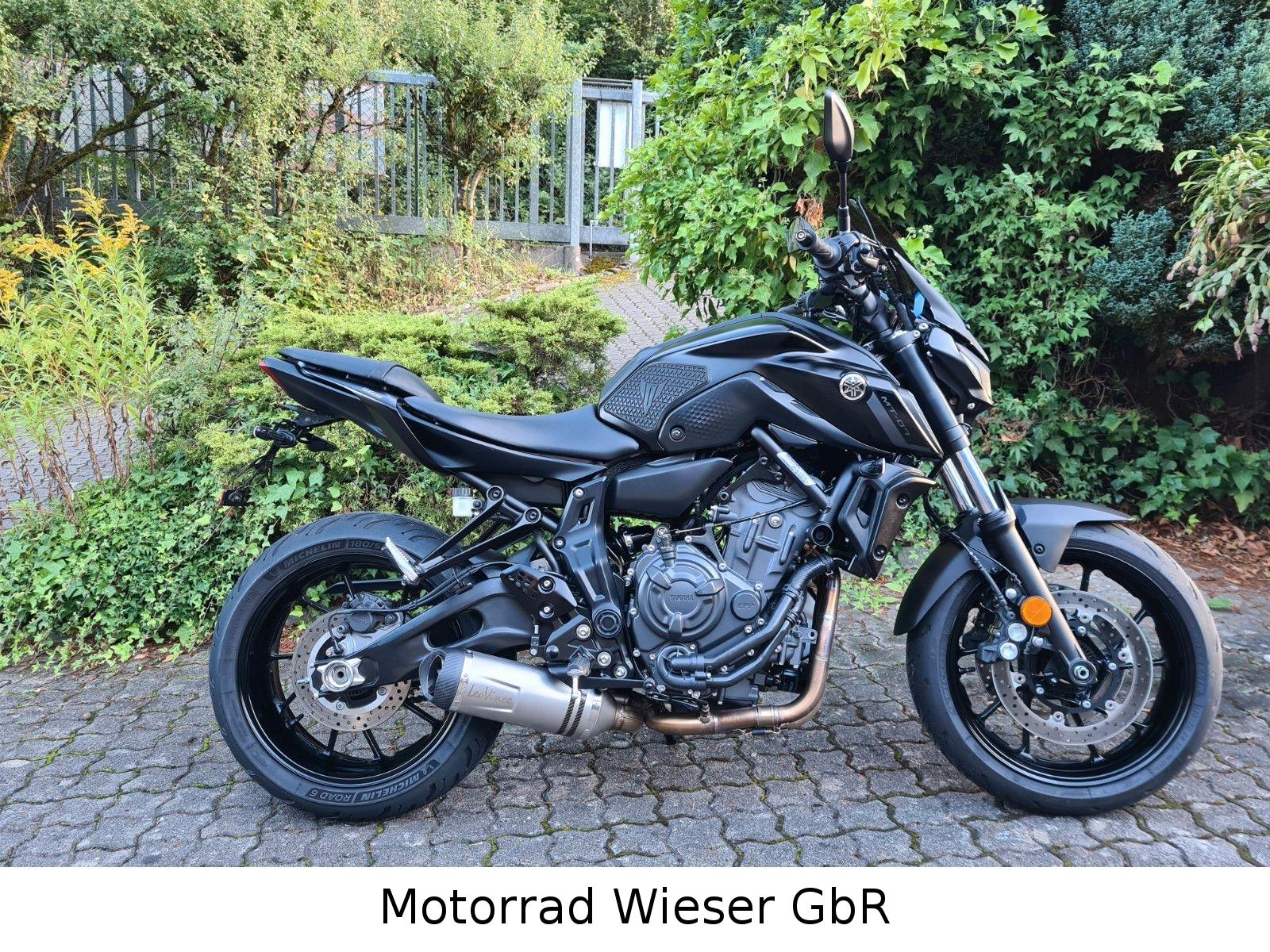 Yamaha MT-07 MT07 35 kW Drosselung