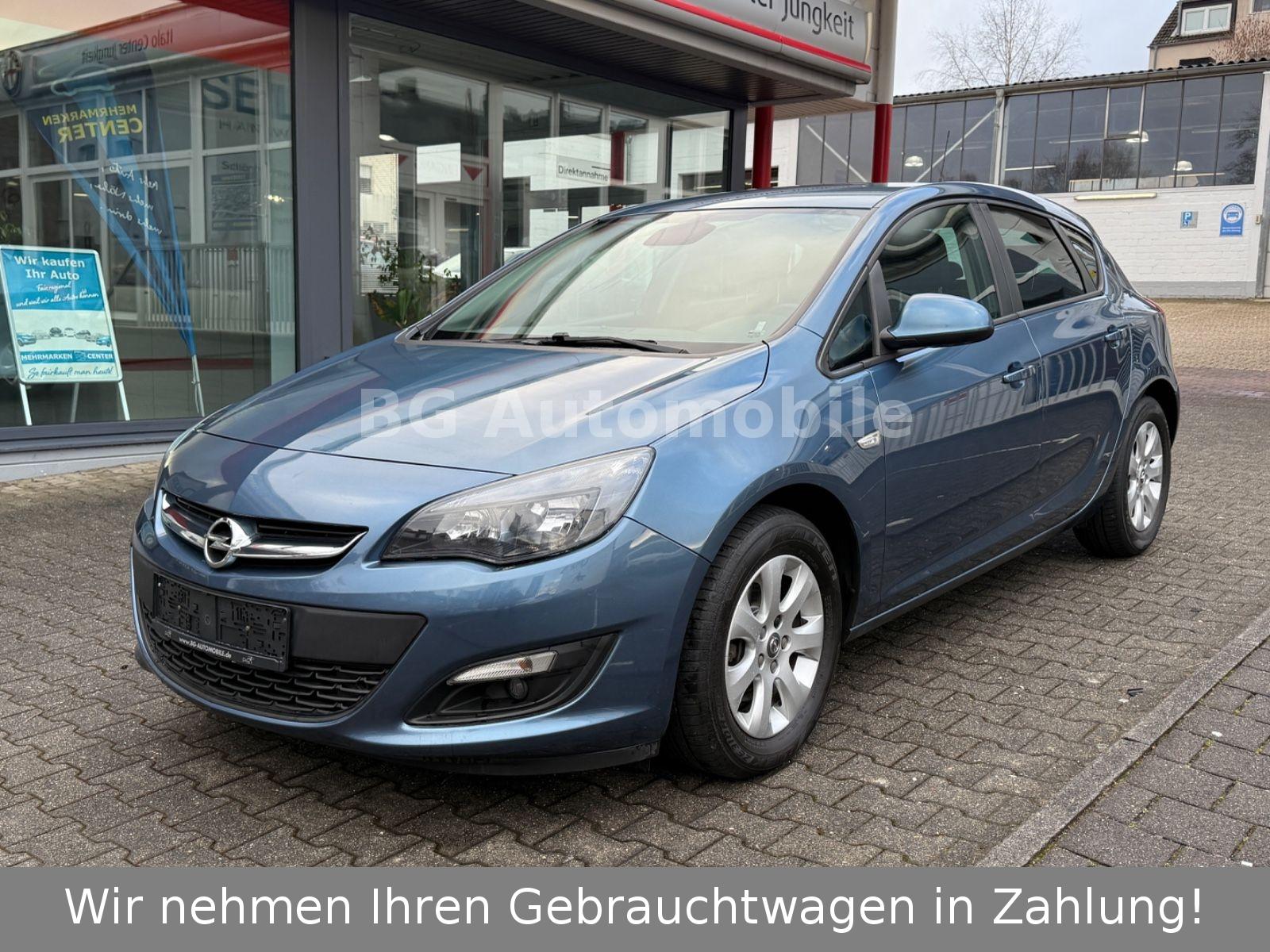 Opel Astra J Lim. 5-trg. Style *Euro 6*Teilleder*SHZ*