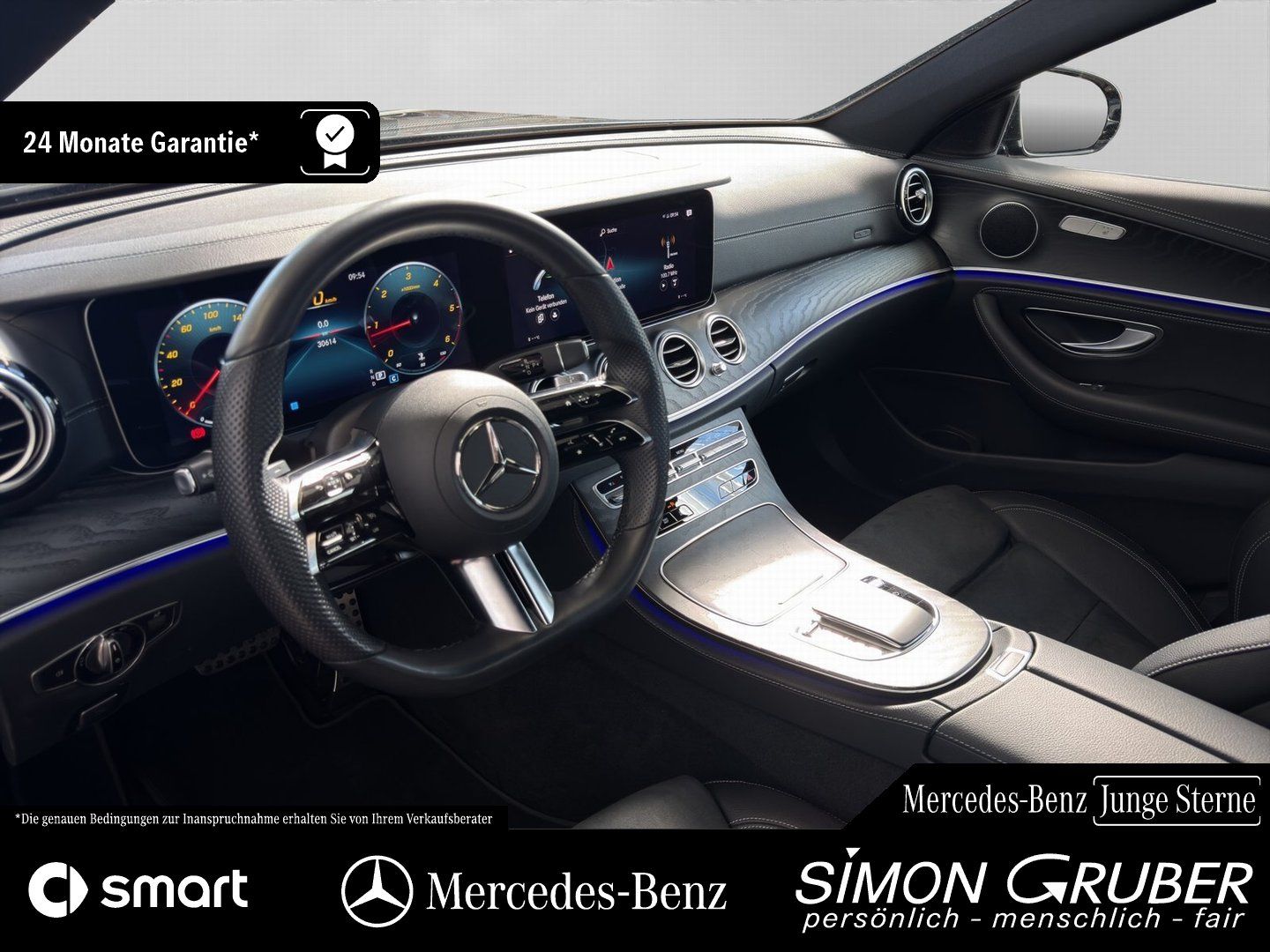 Fahrzeugabbildung Mercedes-Benz E 220 d 4M AMG Line IntExt Widescreen LED Kamera
