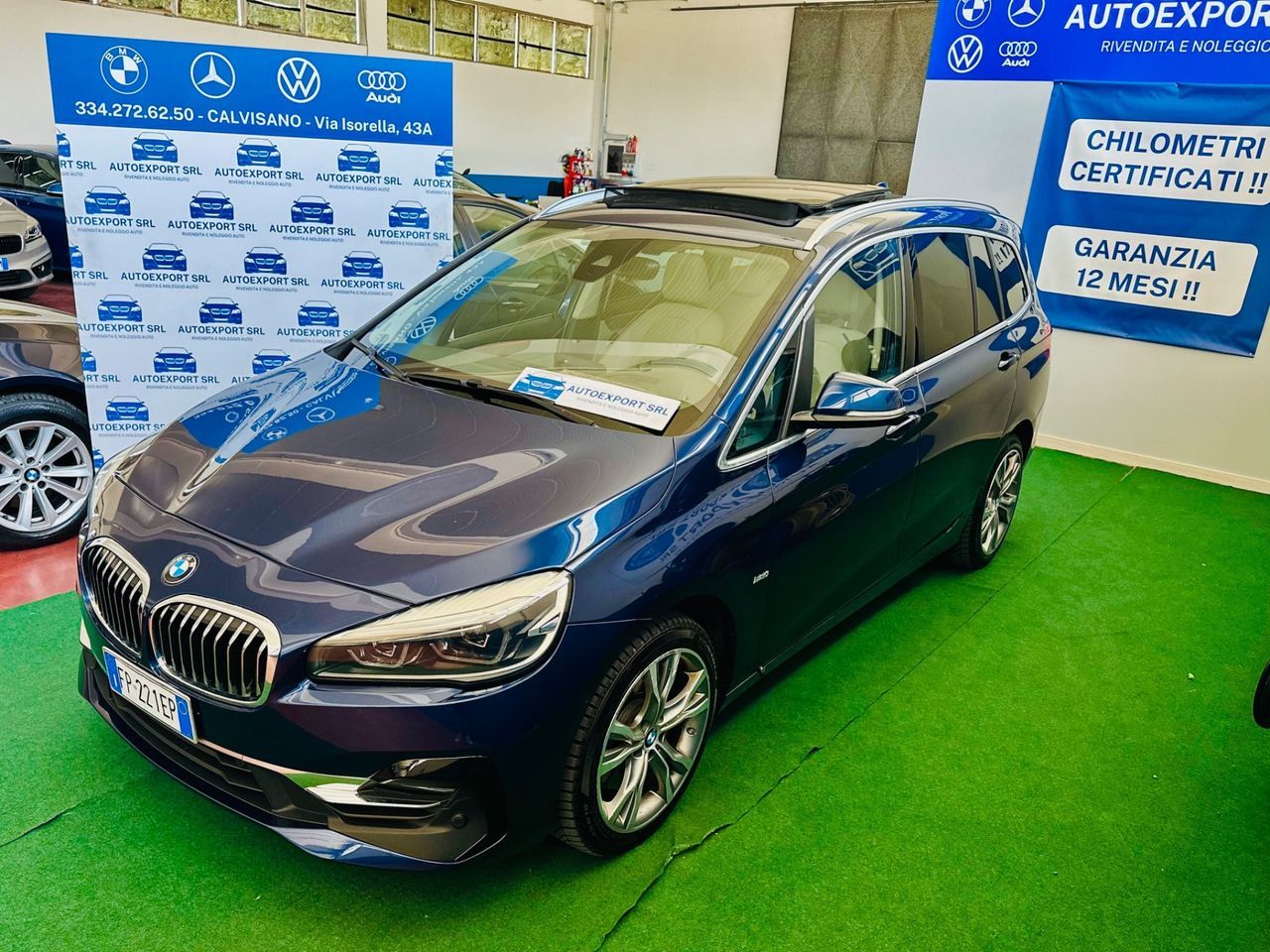 BMW Bmw Serie 2 Gran Tourer 218/gancioTraino/7posti/