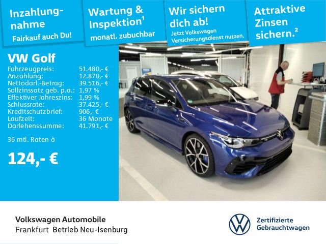 Volkswagen Golf VIII 2.0 TSI DSG R Navi LED Heckleuchten Si