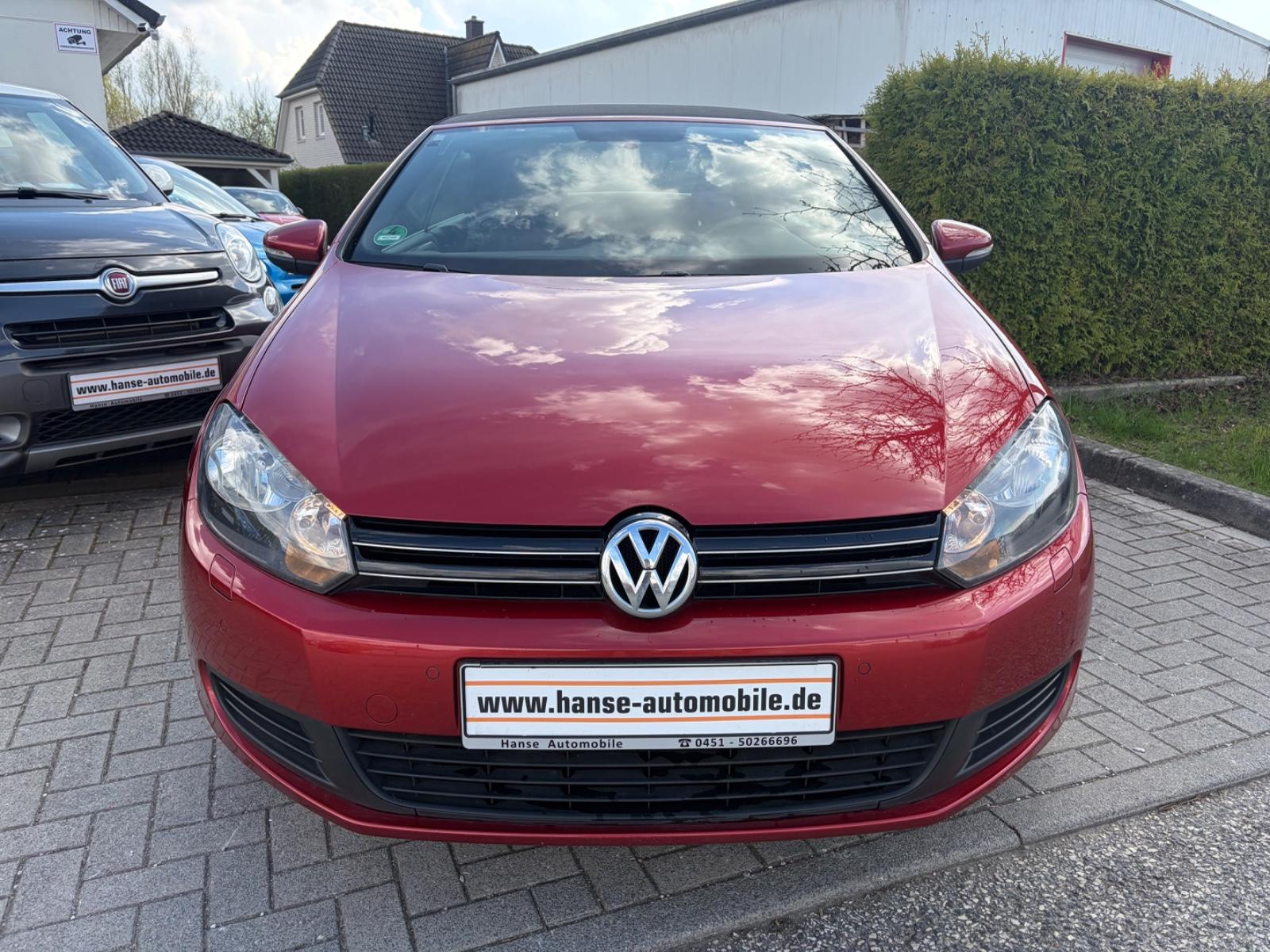 Volkswagen Golf VI  TDI Cabriolet-Klima-Sitzhzg.-PDC-Kamera