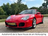 Porsche 996 Turbo nur 43 TKM rot - ohne Schiebedach TOP - rote Porsche 996