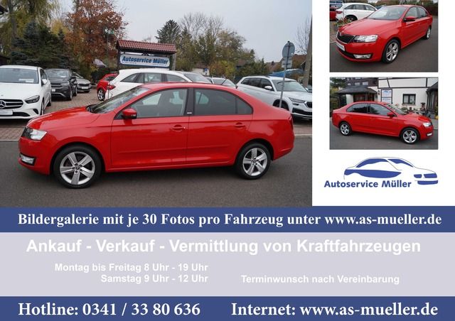 Skoda Rapid 1,2i 81kw PDC-Sitzh.-Allwetter-12615km Omi