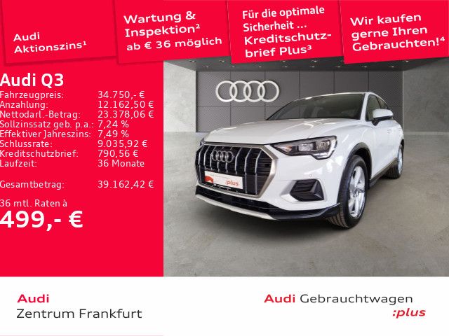 Audi Q3 35 TFSI advanced S tronic NAVI LED El. Sitze