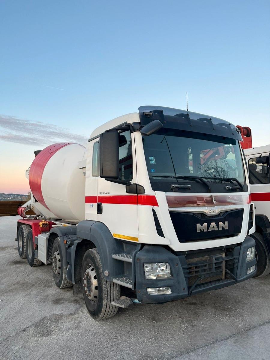 MAN TGS 32.400 8x4 9m³