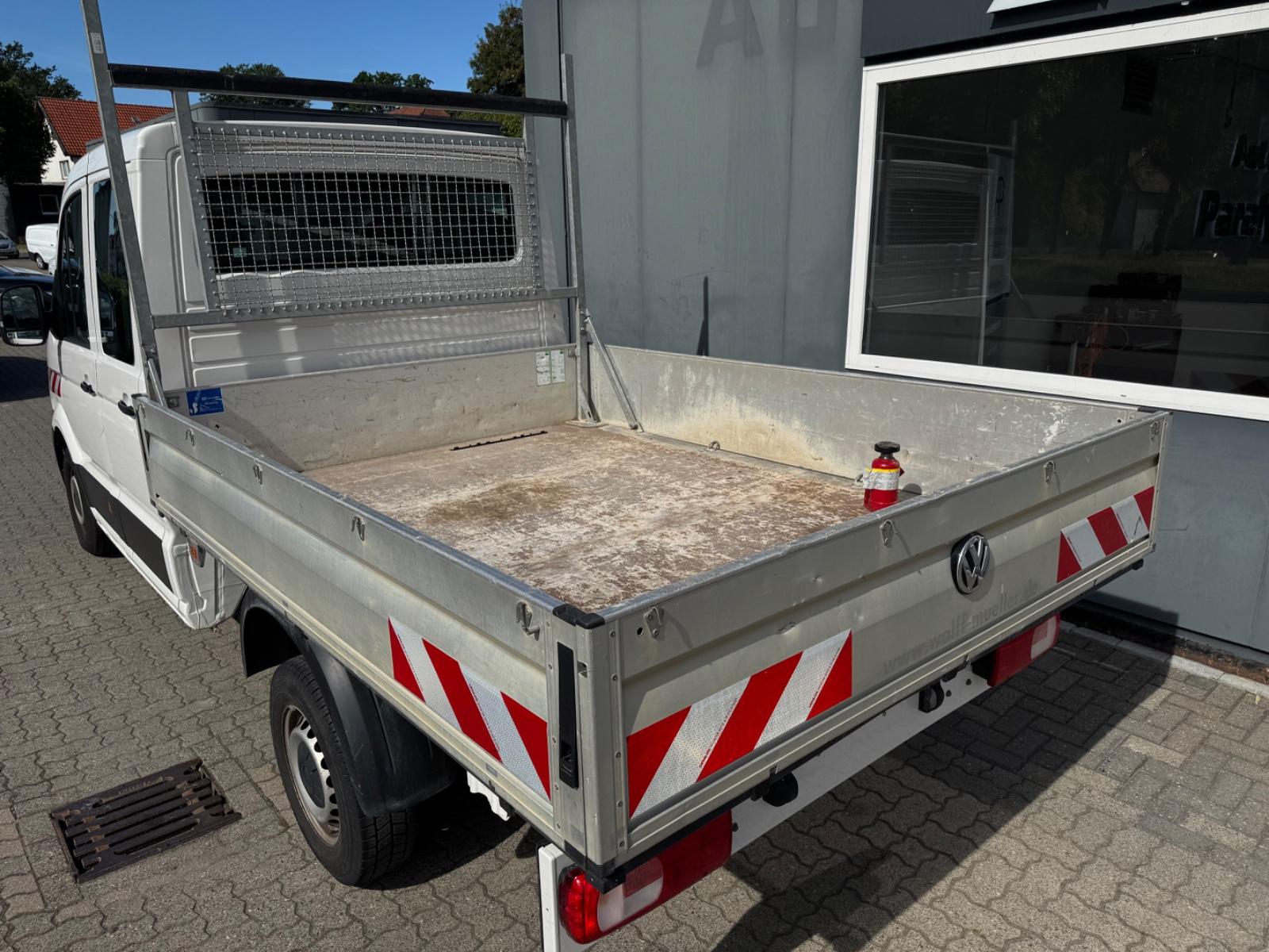 Volkswagen Crafter Pritsche 35 mittellang Doppelkabine 6 SI, миниатюра 5