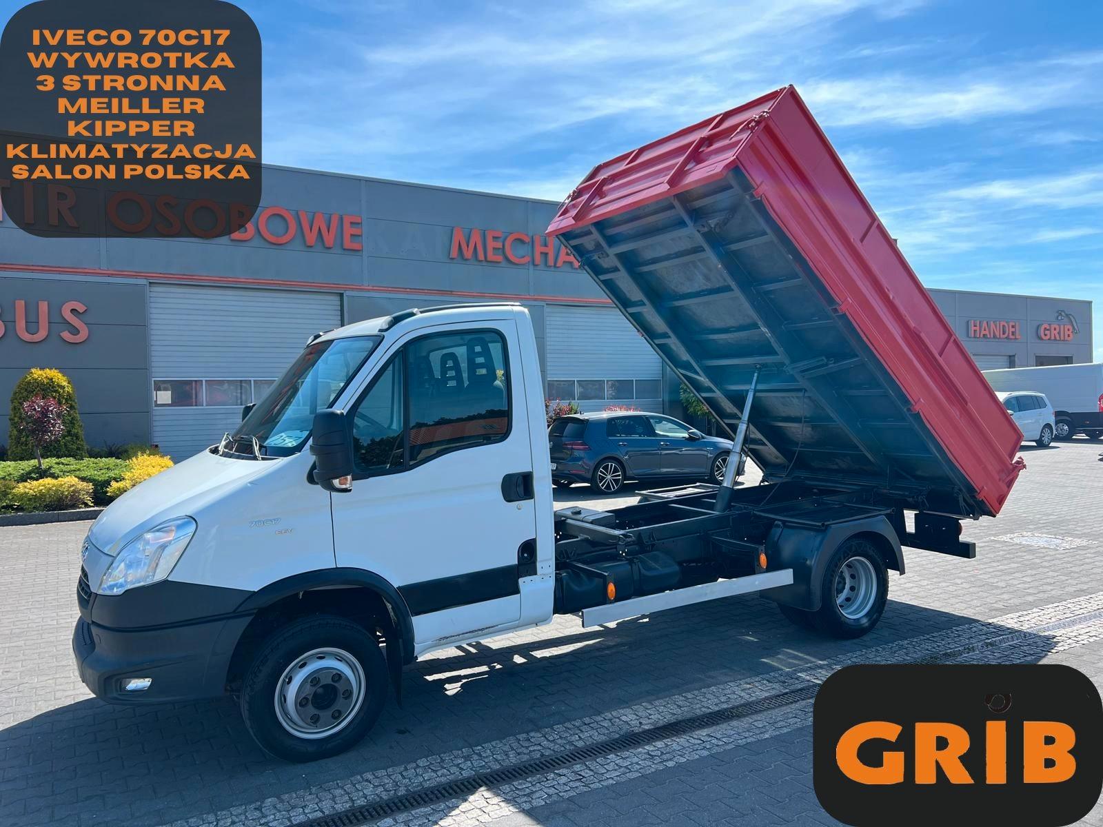 Iveco DAILY 70C17 70-170 MEILLER KIPPER 3-SEITEN KLIMA