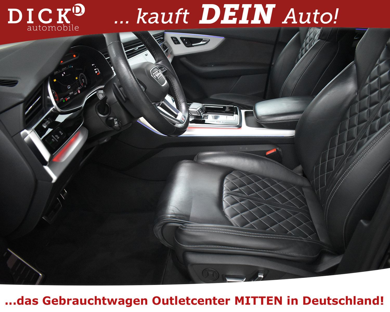 AUDI Q7 50d Quatt S LINE COMPET+PANO+B&O+MEMO+VIRTU+ - Image 10