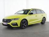 Skoda Octavia RS Navi|PDC|SHZ|HeadUp|CarPlay|ACC|AHK - mit Diesel-Antrieb: Grün, Beheizbares Lenkrad, Kombi