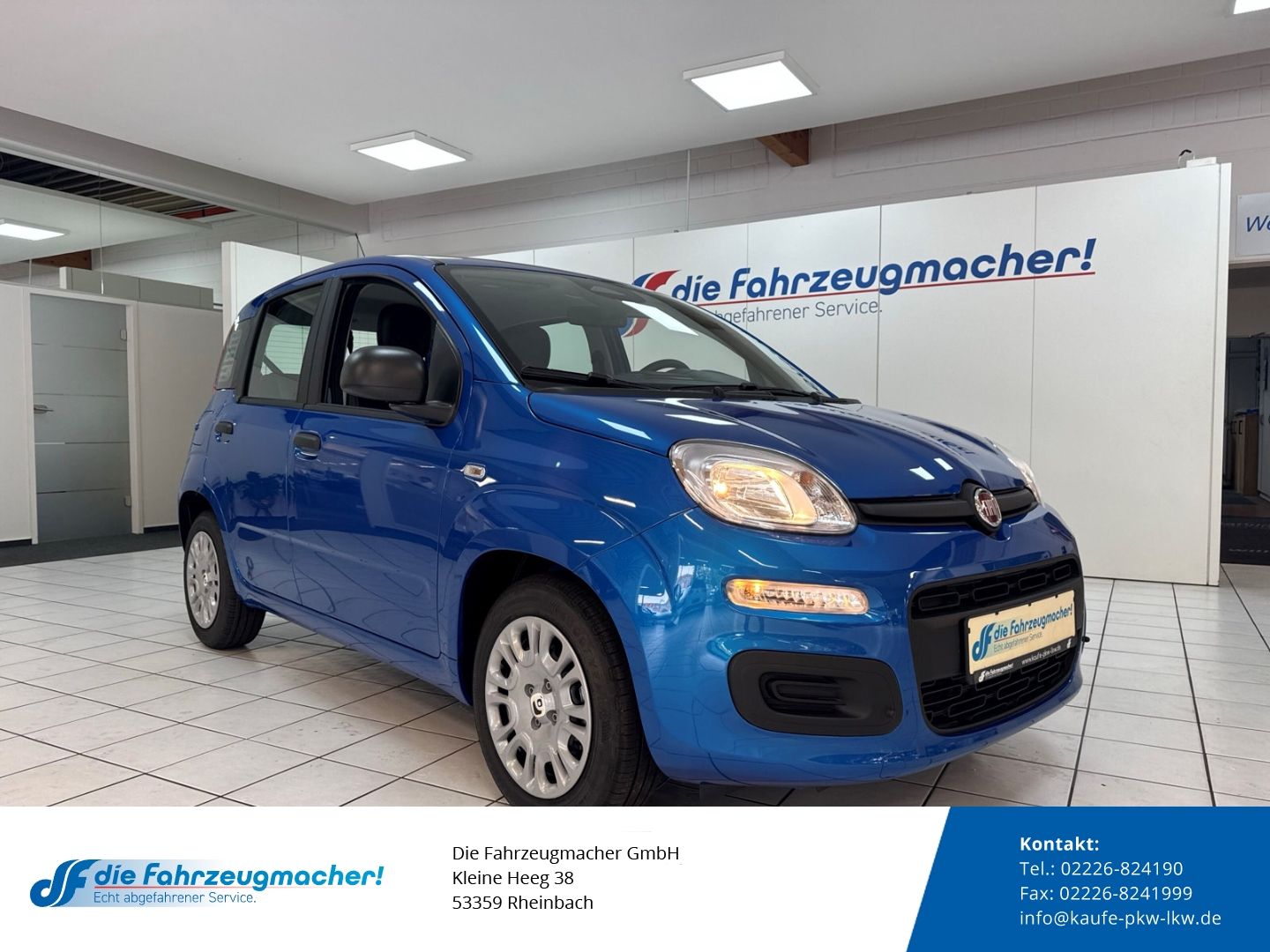 Fahrzeugabbildung Fiat Pandina Hybrid Radio BT Digitales Cockpit Spurha