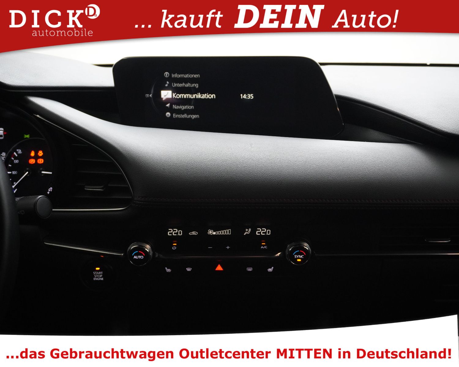 Fahrzeugabbildung Mazda 3 2.0i Aut. Homura NAVI+KAM+LED+HEAD+SHZ+ACC+18"