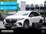 Mercedes-Benz EQS 450 4M SUV AMG Night Panorama Distronic+ AHK - weiße Mercedes-Benz EQS SUV