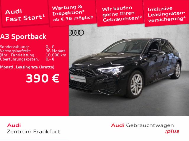 Audi A3 Sportback 40 TFSI e S tronic S line LED B&O L