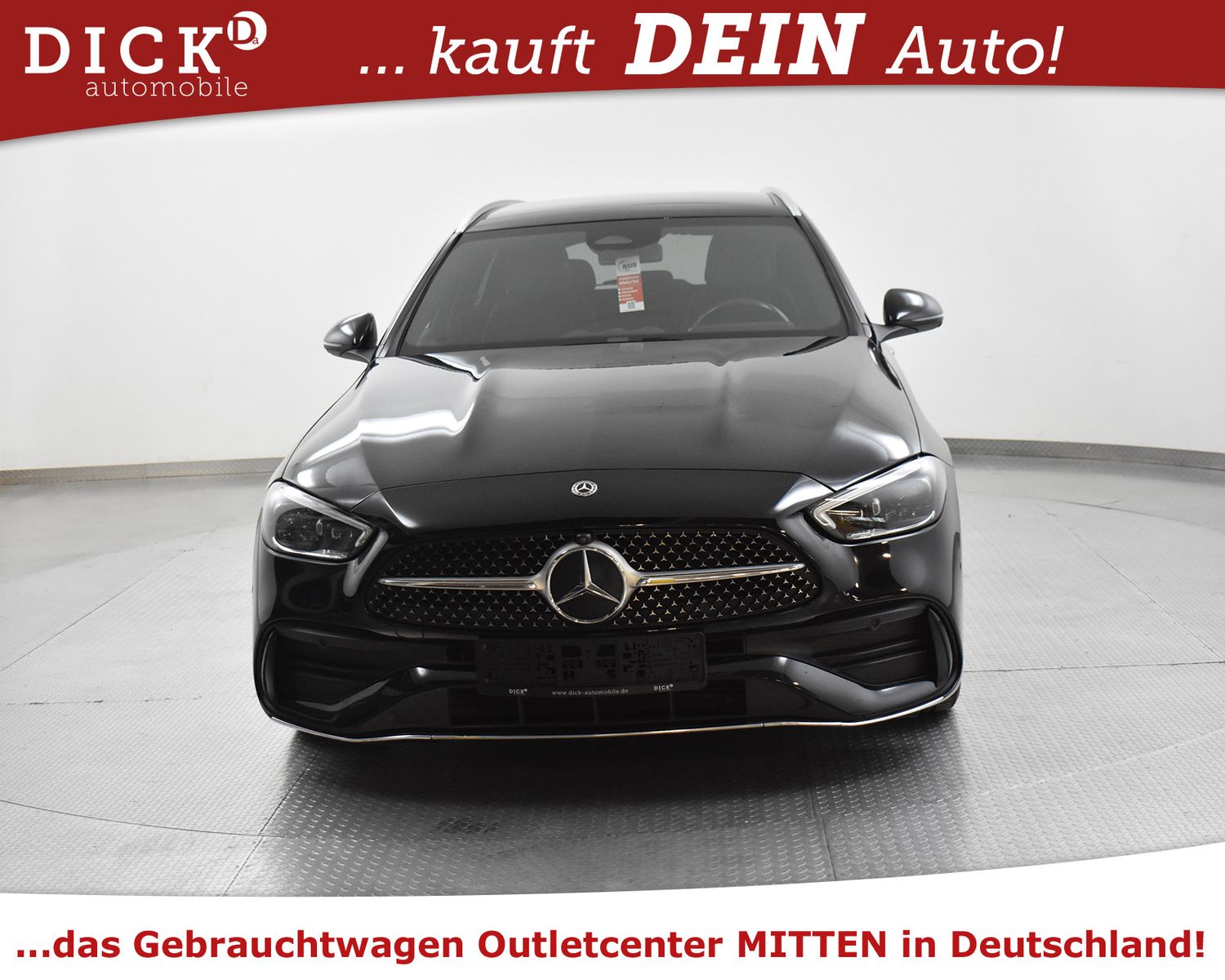 MERCEDES-BENZ C300d T AMG Line PANO+BURMES+360+WIDES+HEAD+AHK+ - Image 3