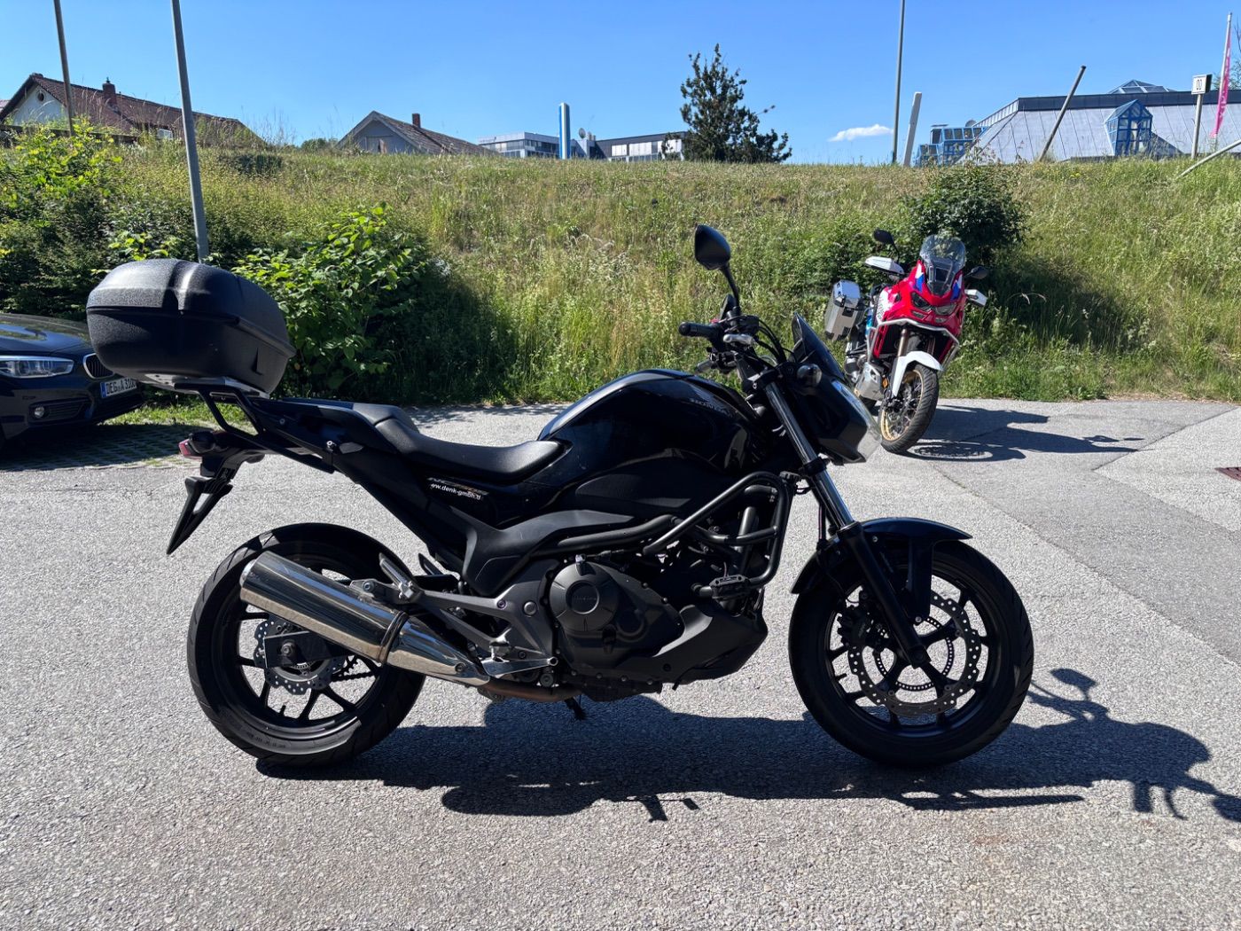 Fahrzeugabbildung Honda NC 750 S ABS, Topcase, Sturzbügel, gepflegt,