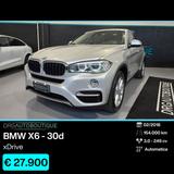 BMW Bmw X6 xDrive30d 249CV - silberne BMW X6
