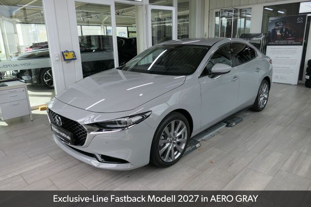 Mazda 3 e-SKYACTIV Exclusive Fastback >>2027<<