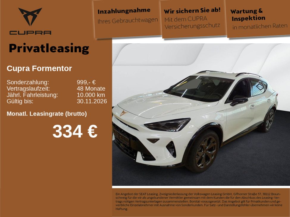 Cupra Formentor 1.5 TSI e-Hybrid ACC KEYLESS NAVI 360° foto 1
