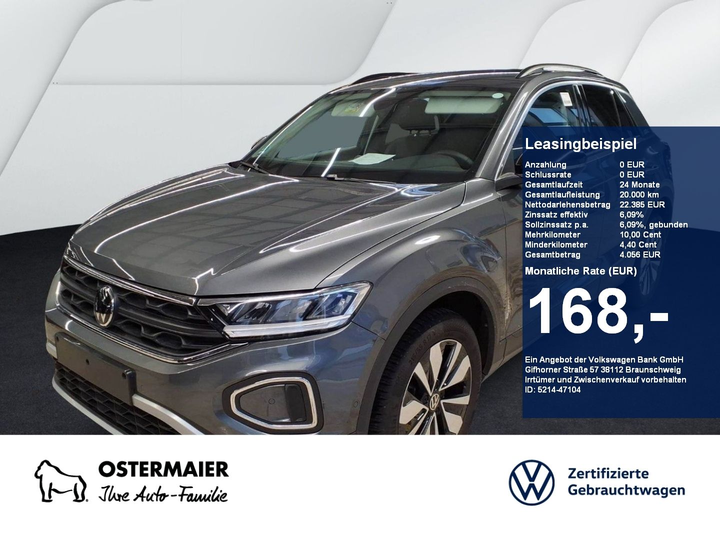 Volkswagen T-Roc GOAL 1.0TSI 116PS ACC.NAVI+VC.LED.APP-C.SH