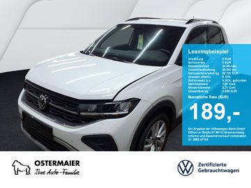Volkswagen Leasingangebot: Volkswagen T-Cross GOAL 1.0TSI 116PS DSG ACC.5J-G.NAVI+VC.2
