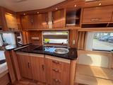 HYMER / ERIBA / HYMERCAR Wohnwagen Nova 545 - HYMER / ERIBA Separate Dusche Wohnwagen