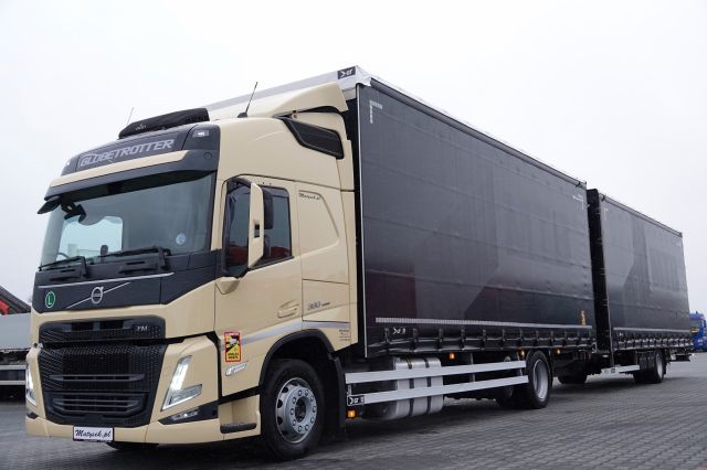 Volvo FM 380 / ZESTAW TANDEM / 120 M3 / PRZEJAZDOWY /