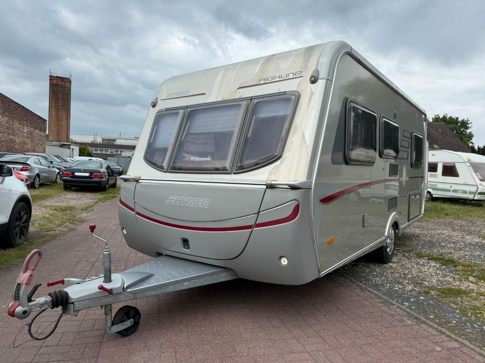 HYMER / ERIBA / HYMERCAR 465A/Vollaut. Mover/Tüv-Gas/Markise/1 er Hand