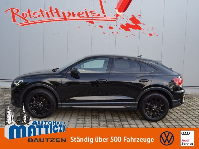 Q3 Sportback 35 TFSI S line OPTIK-SCHWARZ/18-Zol