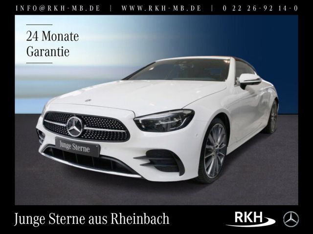 Mercedes-Benz E 450 4M Cabrio AMG Line Leder/Verdeck rot/360°