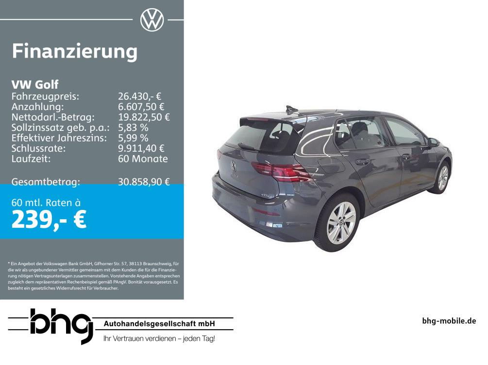 Volkswagen Golf Life 1,5l eTSI OPF 85 kW (116 PS) 7