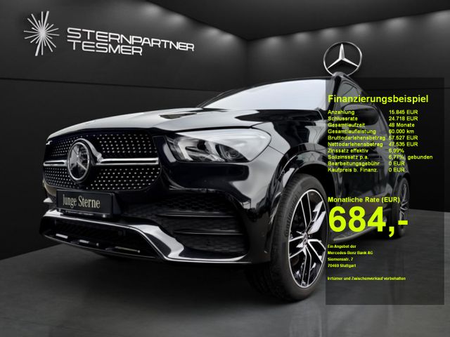 Mercedes-Benz GLE 350 de 4M AMG, 22'', Night-P, Pano, AIRMATIC