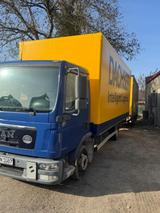 MAN TGL 8.180 mit Tandemanhänger Durchl /KLIMA/ LBW - Tieflader Tandem