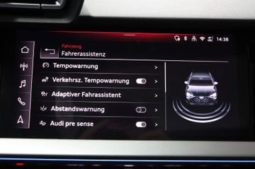 Fahrzeugverkauf 21 Audi A3 Sportback 35 TFSI S line Matrix Sonos Pano