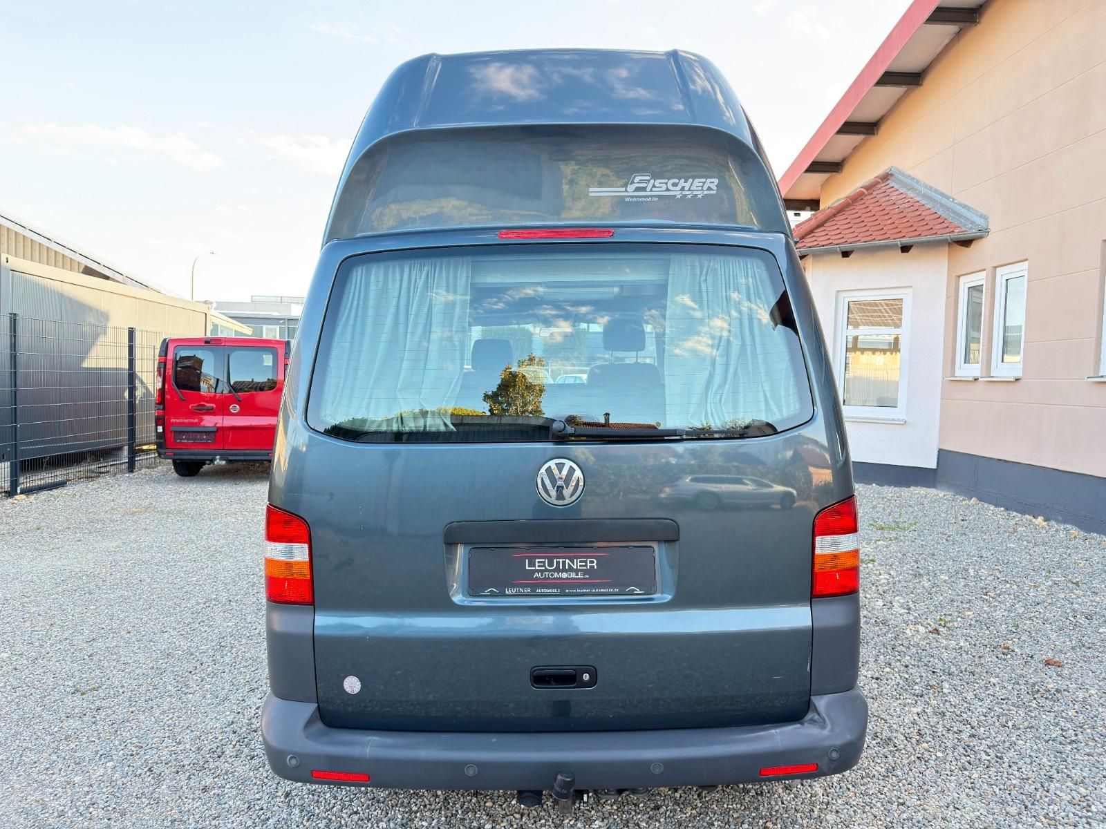 VOLKSWAGEN T5 CALIFORNIA 2.5 TDI 131ch - CAMPING-CAR FISCHER - TOIT HAUT - CHAUFFAGE TRUMA - ATTELAGE