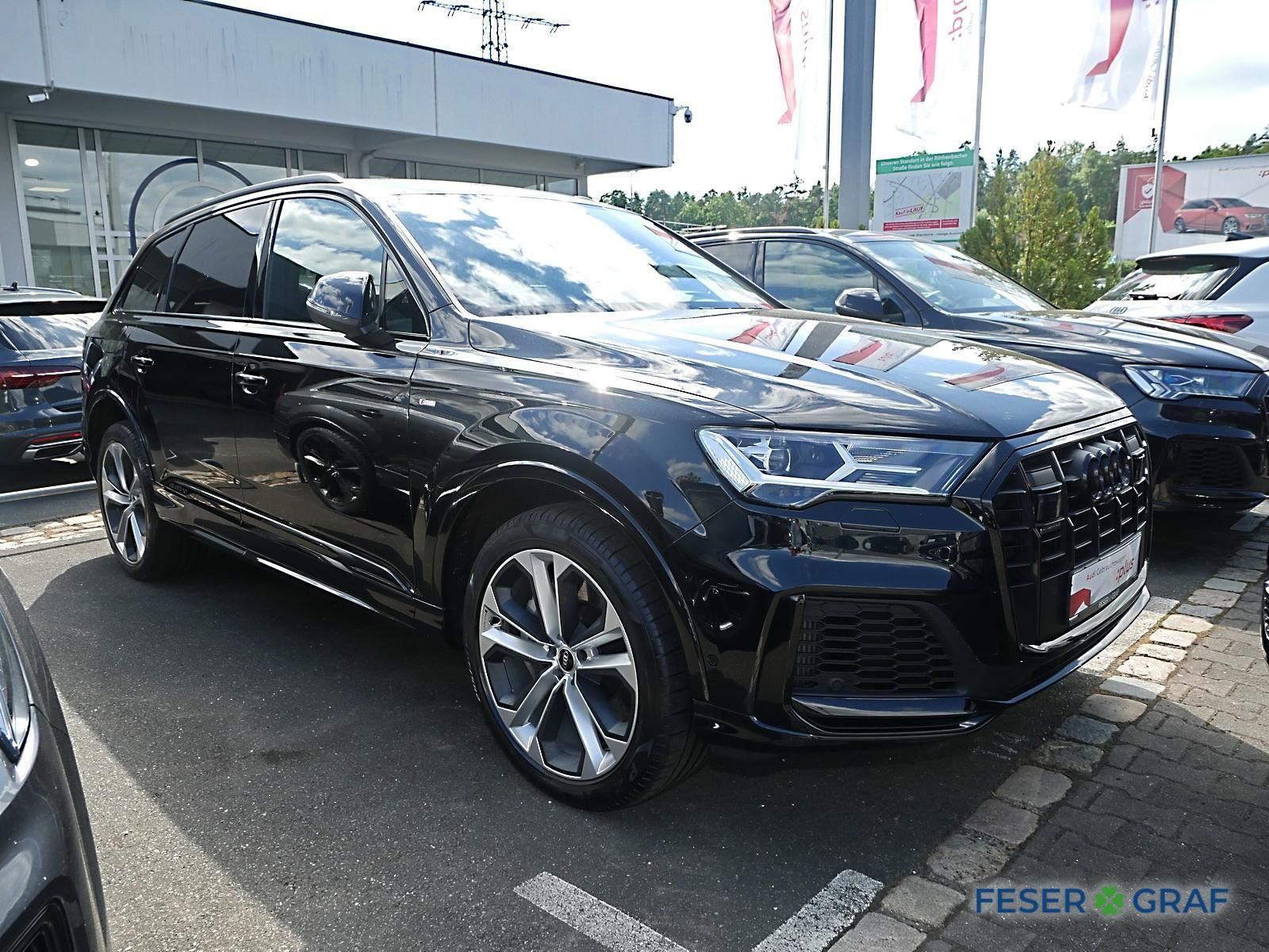 Audi Q7 55 TFSI e S Line AHK B&O HUD Luft air,4xSHZ foto 2