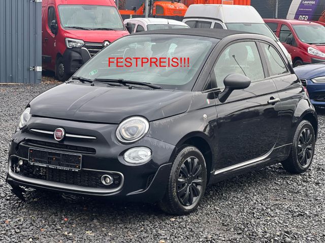 Fiat 500 S- CABRIO - KLIMA-0.9 TWINAIR EU6 UNFALLAUTO