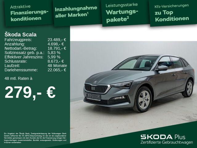 Skoda Scala 1.5 TSI DSG*STYLE*LED*KESSY*GANZJAHRES*APP