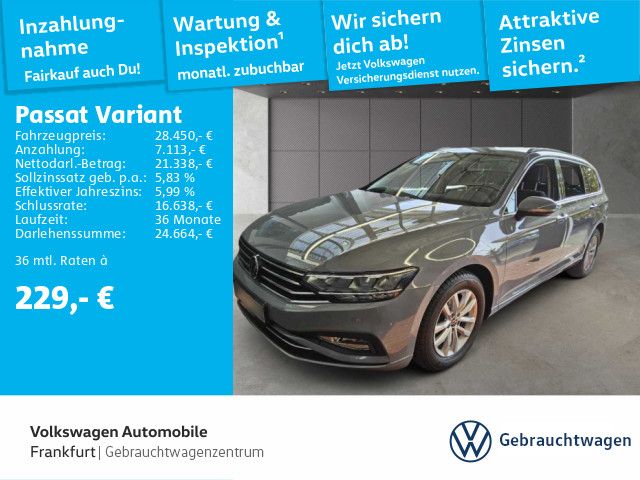 Volkswagen Passat Variant 1.5 TSI DSG Navi ACC DAB+ RearVie