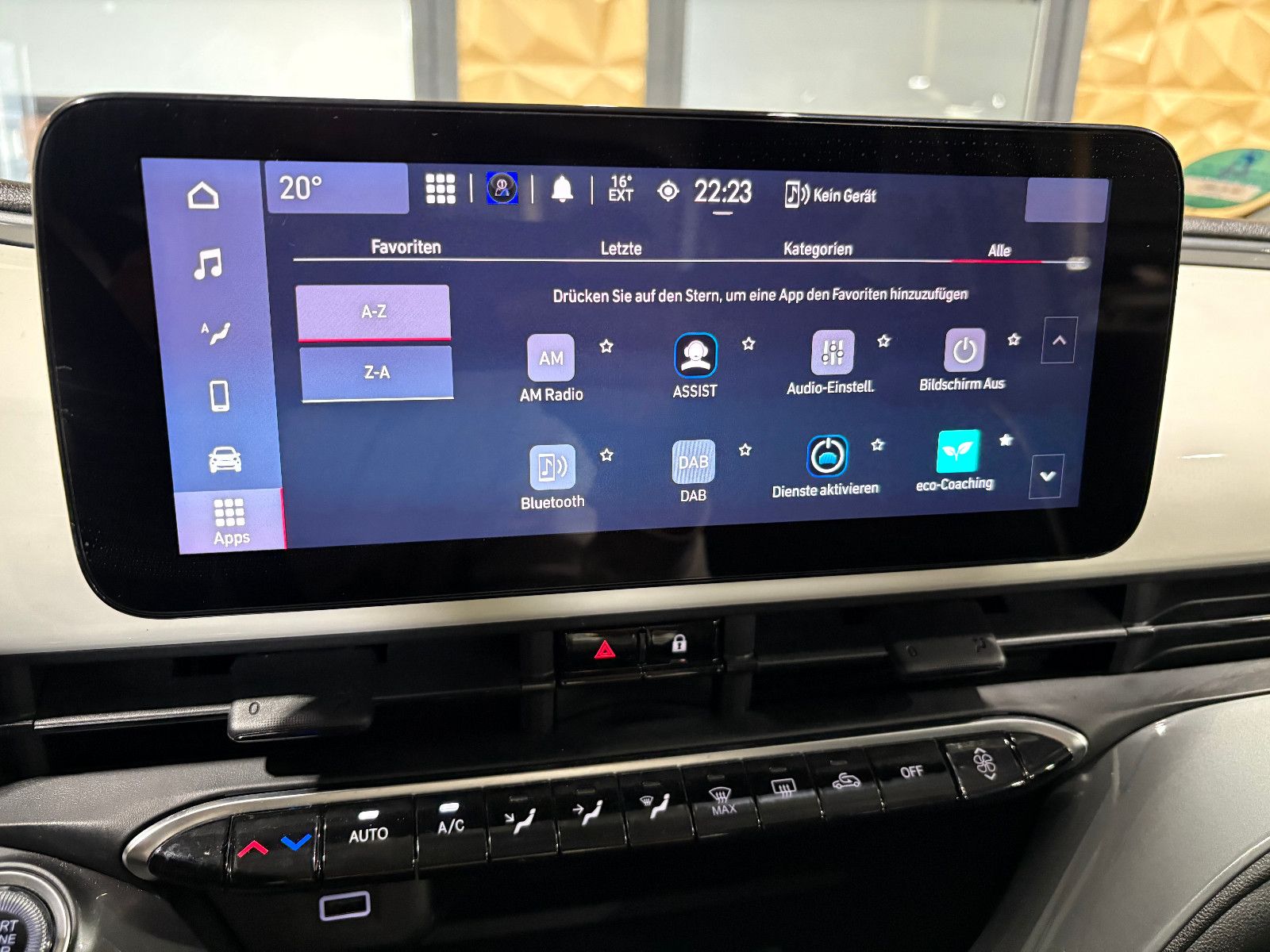 Fahrzeugabbildung Fiat 500e/Basis/TEMPOMAT/APPLE/KLIMA/SPURHALTEASSISTE