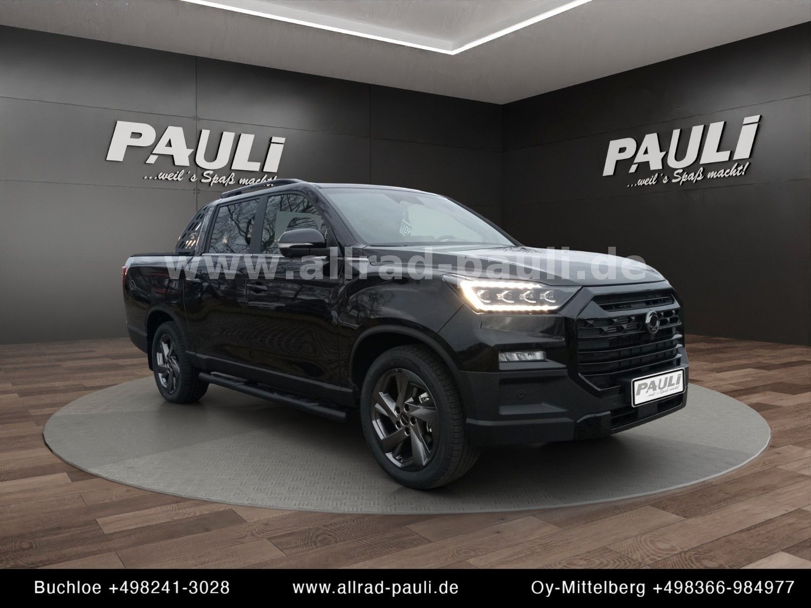 Kgm Musso Grand 2.2D Khan 4x4 | ROLLCOVER, TRITTBRE.