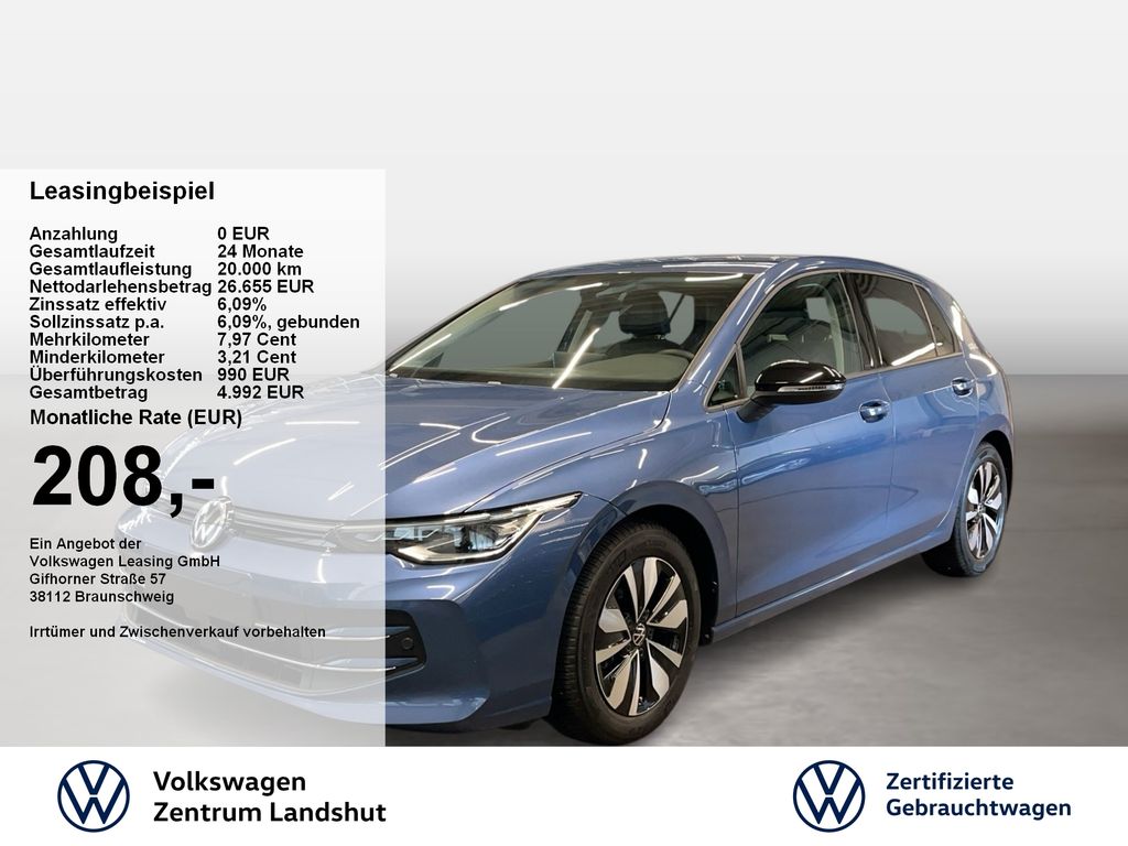Golf VIII GOAL 1.5 eTSI DSG ACC AHK AUT Kam. LED