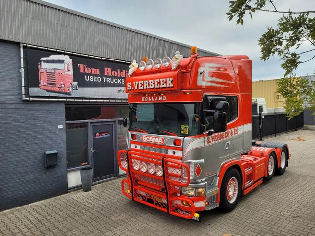 Scania R164-480 V8 LA6X2/4NA topline topcondition show