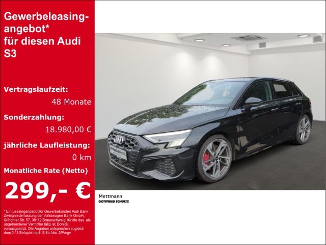 Audi S3 Sportback 2.0 TFSI quattro S-tronic B&0 LED