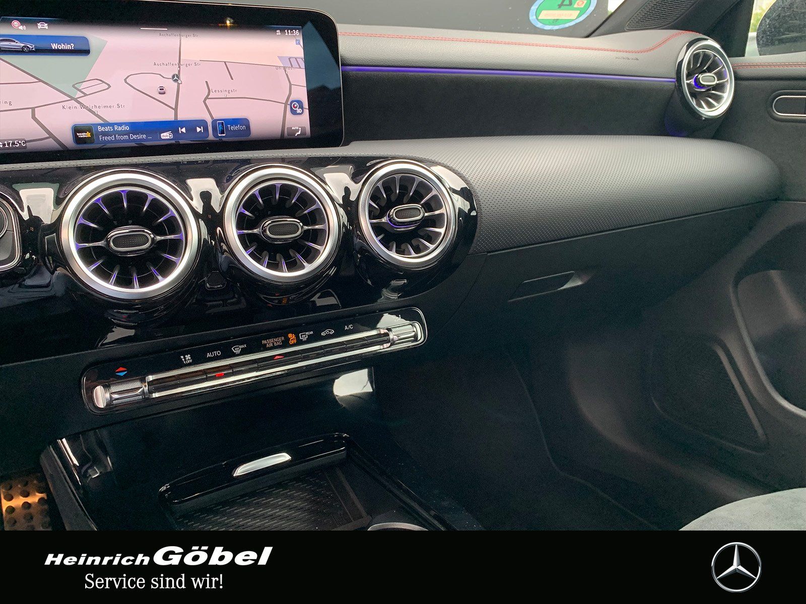 Fahrzeugabbildung Mercedes-Benz CLA 180 AMG Line (EURO 6e)