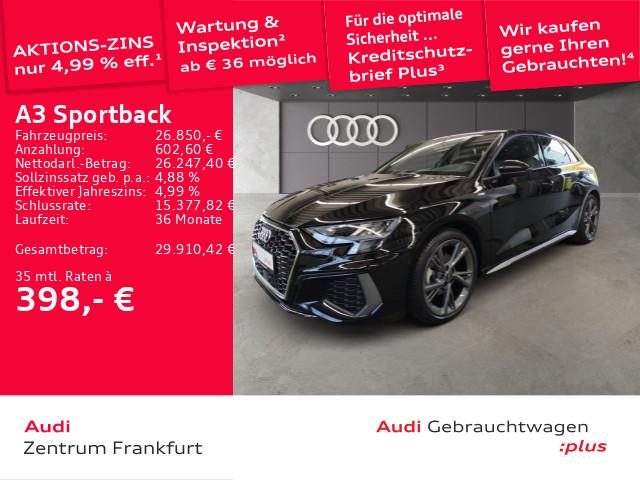 Audi A3 Sportback 35 TFSI S line VC DAB Tempomat