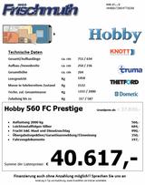 Hobby 560 FC Prestige - Hobby Prestige 560 FC