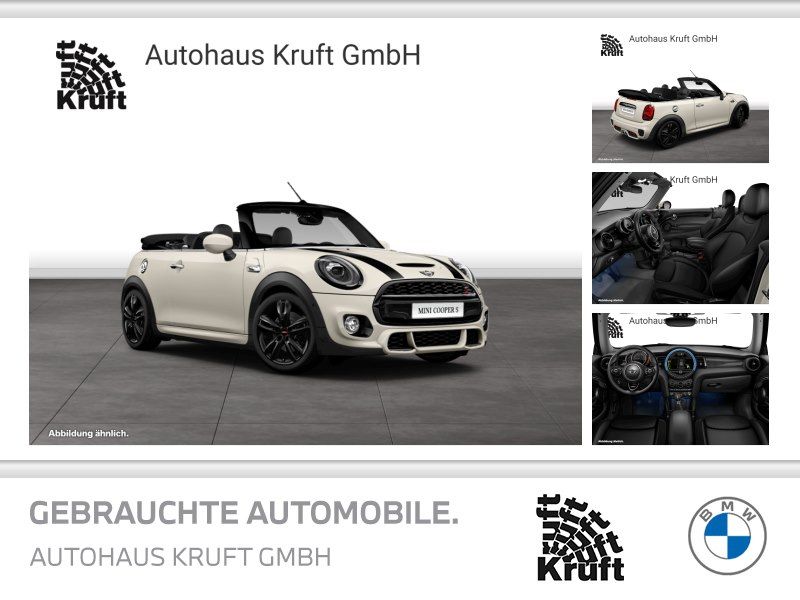 MINI Cooper S Cabrio JCW+NAVI+KAMERA+LEDER+PDC