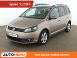 Volkswagen Touran 1.6 TDI Comfortline*XENON*SHZ*SHZ*AHK* - mit Diesel-Antrieb: Beige